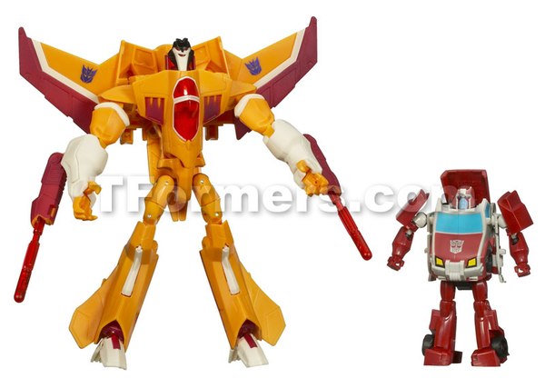 Transformers Animated Sunstorm And Ratchet  (4 of 6)